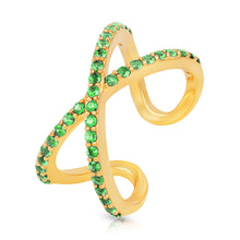 Load image into Gallery viewer, Nora Ring- Green Emerald
