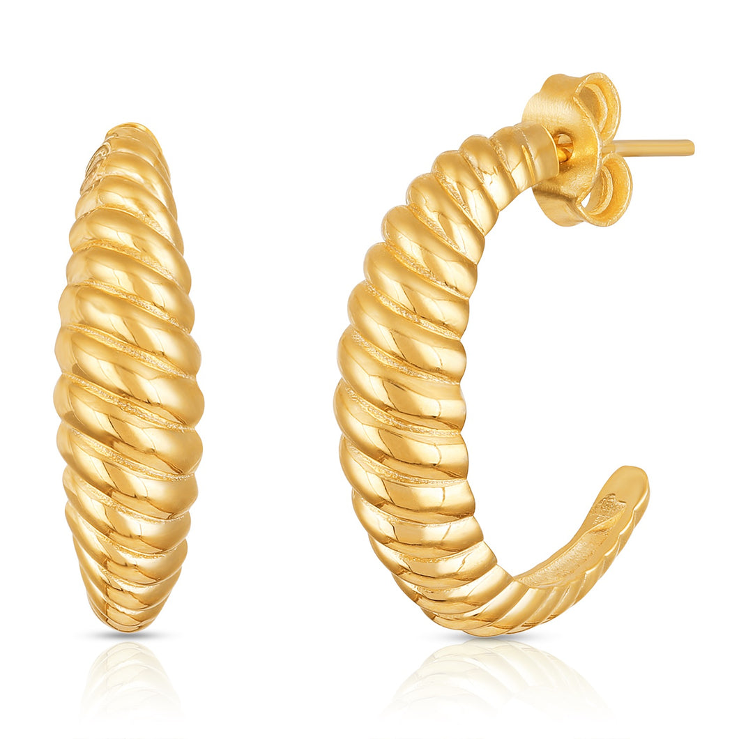 Croissant Earrings